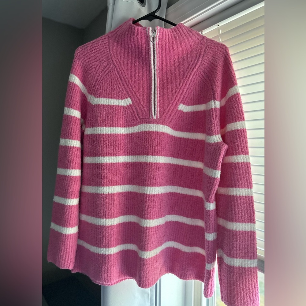 Talbots Breton Stripe Sweater EUC size Large